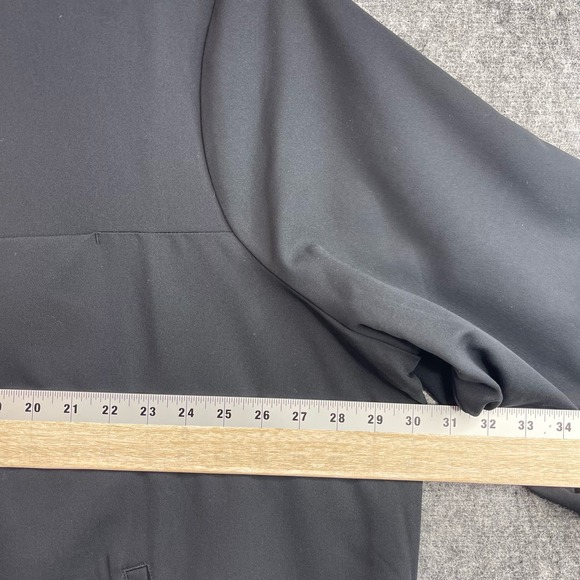 Fabletics Mens Jacket Size 4XL Black Full Zip - Picture 6 of 9